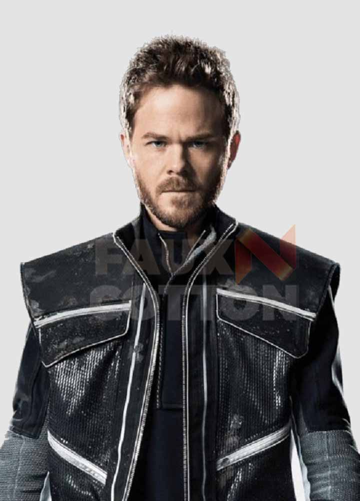 Iceman Shawn Ashmore Leather Costume Jacket
